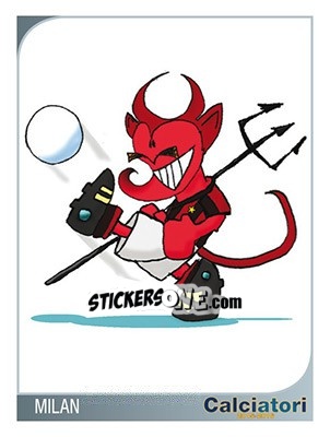 Sticker Raffigura Milan - Calciatori 2015-2016 n. X13 - Panini