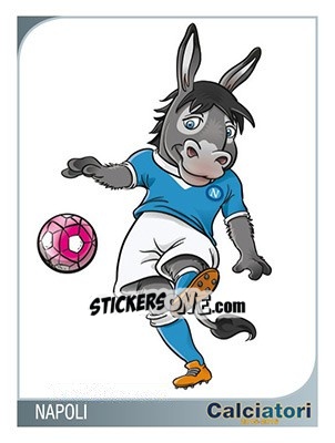 Cromo Raffigura Napoli - Calciatori 2015-2016 n. X14 - Panini