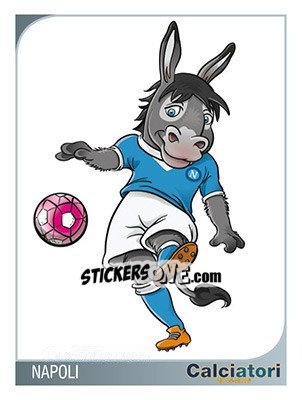 Sticker Raffigura Napoli - Calciatori 2015-2016 - Panini