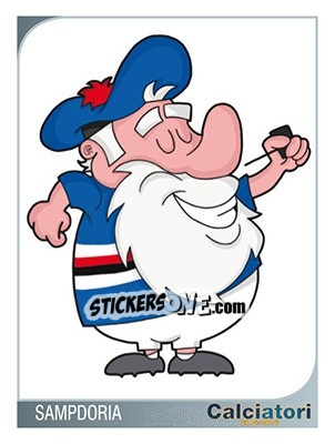 Sticker Raffigura Sampdoria - Calciatori 2015-2016 - Panini