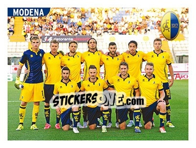 Figurina Squadra Modena - Calciatori 2015-2016 - Panini