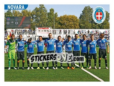 Sticker Squadra Novara - Calciatori 2015-2016 - Panini
