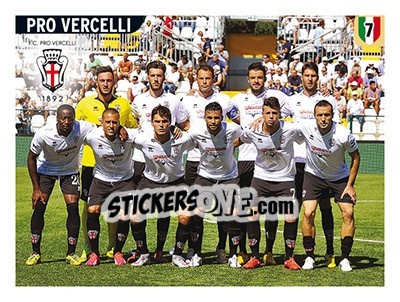 Sticker Squadra Pro Vercelli