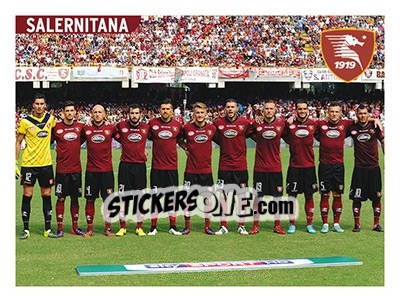 Sticker Squadra Salernitana - Calciatori 2015-2016 - Panini