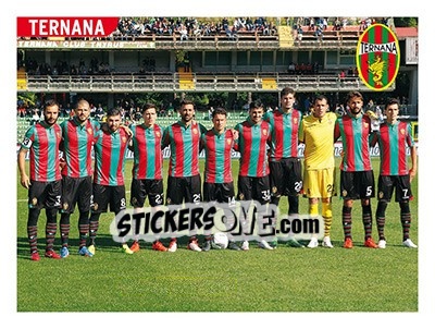 Cromo Squadra Ternana - Calciatori 2015-2016 - Panini