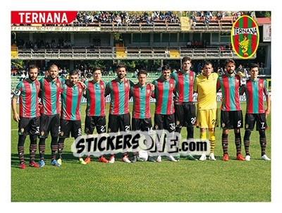 Sticker Squadra Ternana - Calciatori 2015-2016 n. 782 - Panini