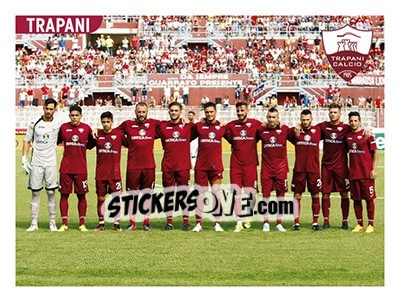 Sticker Squadra Trapani - Calciatori 2015-2016 - Panini