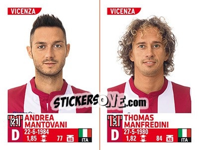 Sticker Andrea Mantovani / Thomas Manfredini