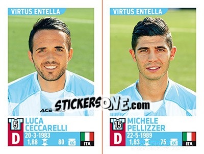 Sticker Luca Ceccarelli / Michele Pellizzer