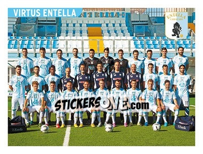 Sticker Squadra Virtus Entella - Calciatori 2015-2016 - Panini