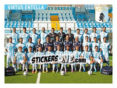 Sticker Squadra Virtus Entella - Calciatori 2015-2016 n. 816 - Panini