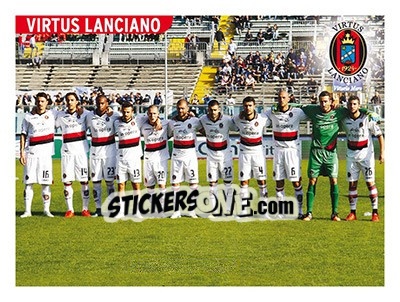 Sticker Squadra Virtus Lanciano - Calciatori 2015-2016 n. 826 - Panini