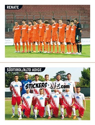 Sticker Squadra Renate - Squadra Südtirol/Alto Adige - Calciatori 2015-2016 n. 839 - Panini