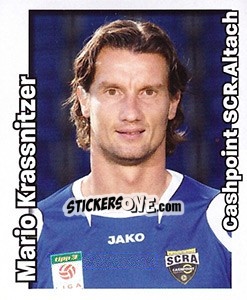 Cromo Mario Krassnitzer - Österreichische Fußball-Bundesliga 2008-2009 - Panini