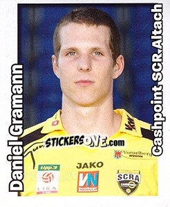 Figurina Daniel Gramann - Österreichische Fußball-Bundesliga 2008-2009 n. 203 - Panini