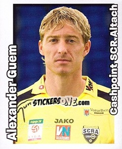 Cromo Alexander Guem - Österreichische Fußball-Bundesliga 2008-2009 n. 204 - Panini