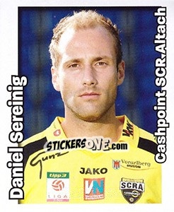 Sticker Daniel Sereinig - Österreichische Fußball-Bundesliga 2008-2009 - Panini