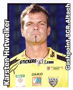 Cromo Karsten Hutwelker - Österreichische Fußball-Bundesliga 2008-2009 n. 209 - Panini