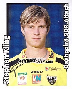 Sticker Stephan Kling - Österreichische Fußball-Bundesliga 2008-2009 - Panini