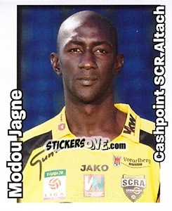 Sticker Modou Jagne - Österreichische Fußball-Bundesliga 2008-2009 n. 216 - Panini