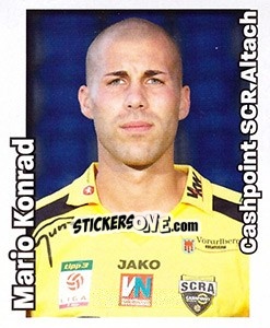 Cromo Mario Konrad - Österreichische Fußball-Bundesliga 2008-2009 n. 217 - Panini