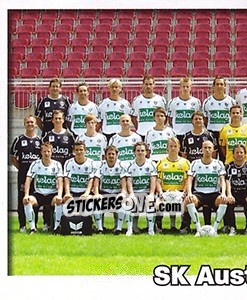 Sticker Mannschaft - Österreichische Fußball-Bundesliga 2008-2009 n. 222 - Panini