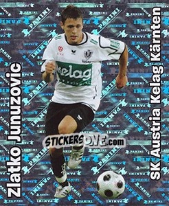 Sticker Zlatko Junuzovic - Österreichische Fußball-Bundesliga 2008-2009 - Panini