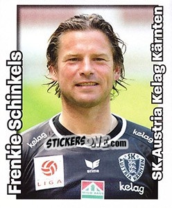 Sticker Frenkie Schinkels - Österreichische Fußball-Bundesliga 2008-2009 - Panini