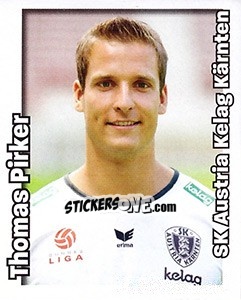 Figurina Thomas Pirker - Österreichische Fußball-Bundesliga 2008-2009 n. 233 - Panini