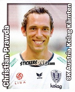 Sticker Christian Prawda - Österreichische Fußball-Bundesliga 2008-2009 - Panini