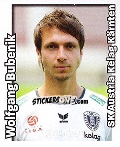Sticker Wolfgang Bubenik - Österreichische Fußball-Bundesliga 2008-2009 - Panini