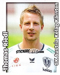 Sticker Thomas Riedl - Österreichische Fußball-Bundesliga 2008-2009 - Panini