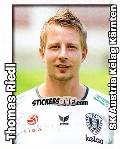 Cromo Thomas Riedl - Österreichische Fußball-Bundesliga 2008-2009 n. 241 - Panini