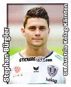 Sticker Stephan Burgler - Österreichische Fußball-Bundesliga 2008-2009 - Panini