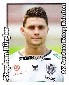 Figurina Stephan Burgler - Österreichische Fußball-Bundesliga 2008-2009 n. 244 - Panini
