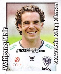 Sticker Wolfgang Mair - Österreichische Fußball-Bundesliga 2008-2009 - Panini