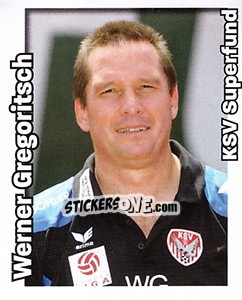 Cromo Werner Gregoritsch - Österreichische Fußball-Bundesliga 2008-2009 - Panini