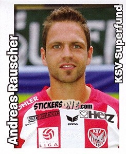 Figurina Andreas Rauscher - Österreichische Fußball-Bundesliga 2008-2009 n. 261 - Panini