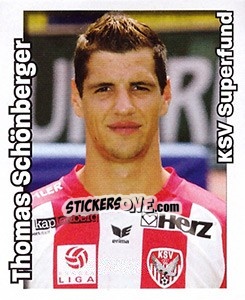 Figurina Thomas Schonberger - Österreichische Fußball-Bundesliga 2008-2009 - Panini