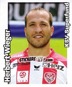 Cromo Herbert Wieger - Österreichische Fußball-Bundesliga 2008-2009 - Panini