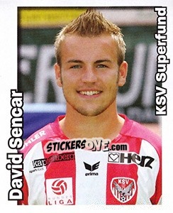 Sticker David Sencar - Österreichische Fußball-Bundesliga 2008-2009 - Panini