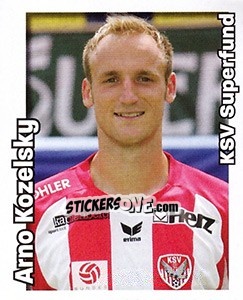 Sticker Arno Kozelsky - Österreichische Fußball-Bundesliga 2008-2009 - Panini