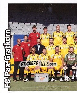 Cromo FC Pax Glatkorn (Team) - Österreichische Fußball-Bundesliga 2008-2009 - Panini