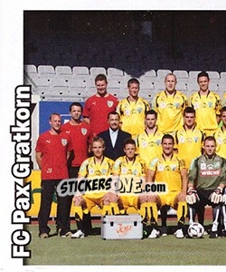 Figurina FC Pax Glatkorn (Team) - Österreichische Fußball-Bundesliga 2008-2009 n. 278 - Panini