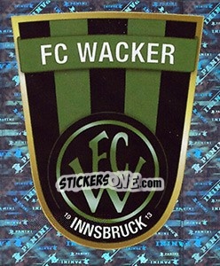 Sticker FC Wacker Innsbruck (Wappen) - Österreichische Fußball-Bundesliga 2008-2009 n. 283 - Panini