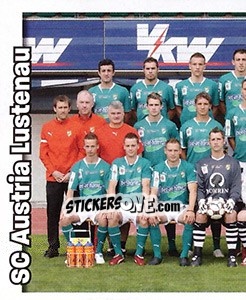 Sticker SC Austria Lustenau (Team) - Österreichische Fußball-Bundesliga 2008-2009 - Panini