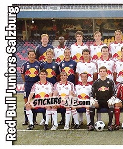 Sticker Red Bull Juniors Salzburg (Team) - Österreichische Fußball-Bundesliga 2008-2009 n. 295 - Panini