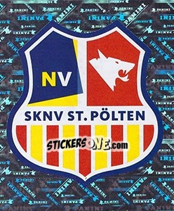Sticker SKNV St. Polten (Wappen) - Österreichische Fußball-Bundesliga 2008-2009 n. 298 - Panini