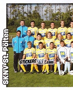 Sticker SKNV St. Polten (Team) - Österreichische Fußball-Bundesliga 2008-2009 - Panini