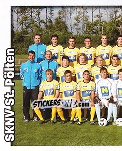 Sticker SKNV St. Polten (Team) - Österreichische Fußball-Bundesliga 2008-2009 n. 299 - Panini